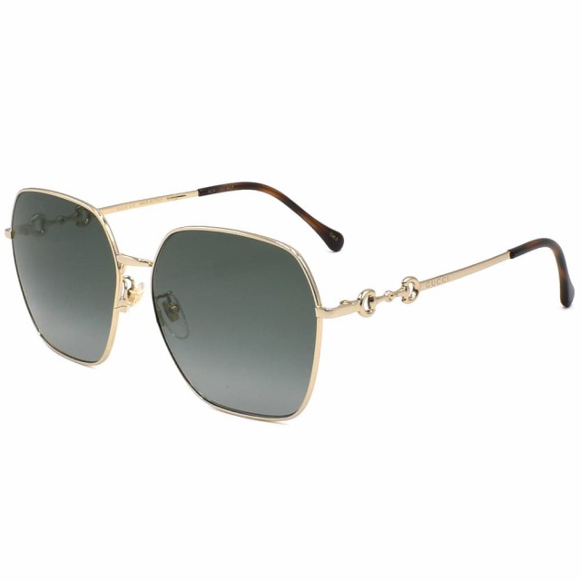 [即日発送]グッチ メンズ&レディース サングラス/GUCCI アジアンフィット UVカット オクタゴン型 サングラス グレー/ゴールド 送料無料/込 卒業祝入学祝プレゼント