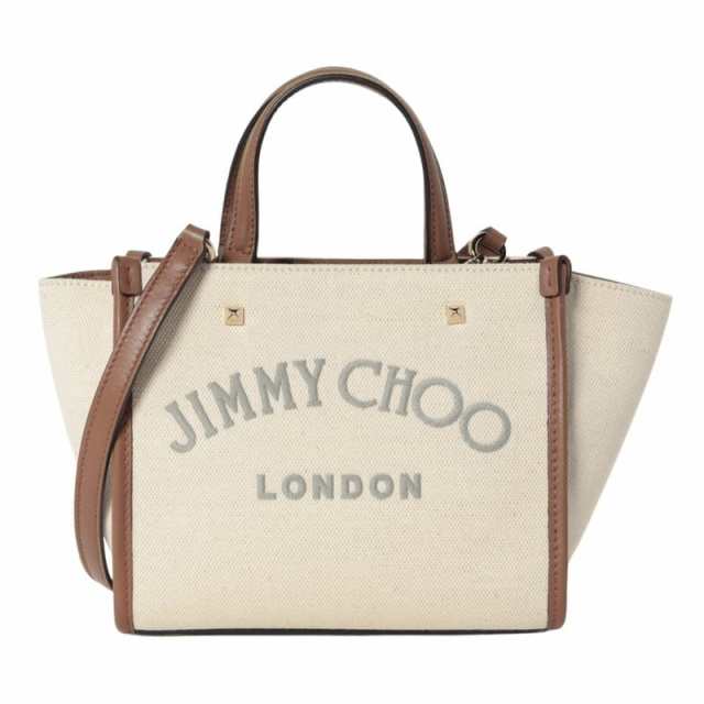 56127079ブランドJimmy Choo ロゴ トートバッグ キャンバス レディース