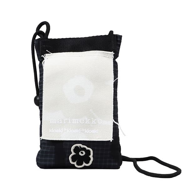 マリメッコ レディース&メンズ ショルダーバッグ/marimekko FUNNY SMALL POCKET UNIKKO SHOULDER BAG 斜めがけ ロゴ 花柄 ショルダーバッの通販は