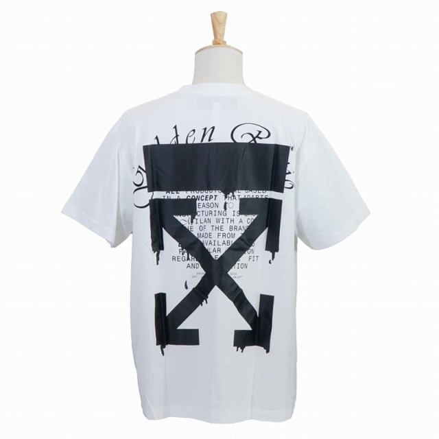 オフホワイト メンズ Tシャツ カットソーSサイズ/OFF-WHITE 半袖