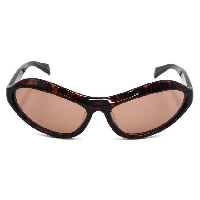 プラダ メンズ&レディース サングラス/PRADA アジアンフィット UVカット べっ甲柄 サングラス ライトブラウン/ルートトータス 送料無料/込 誕生日プレゼント