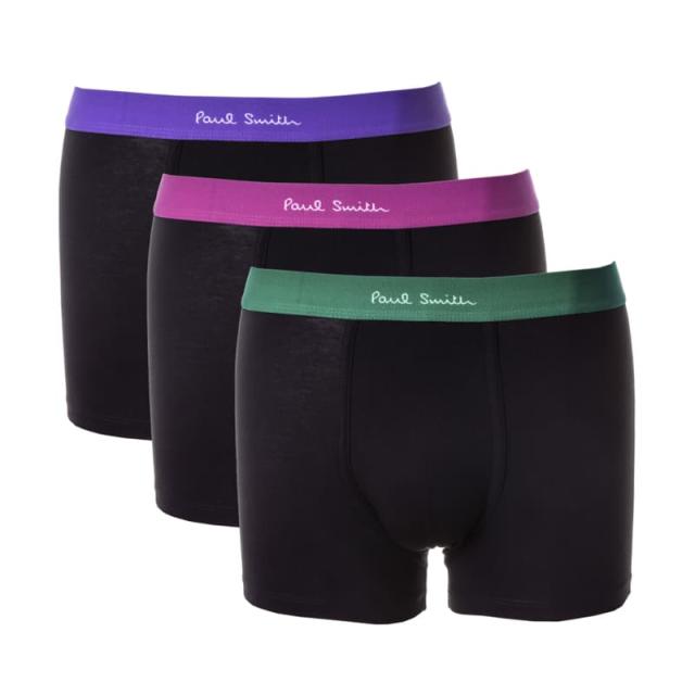 ポールスミス メンズ ボクサーパンツ3色セット 3パック×1 3枚セットL