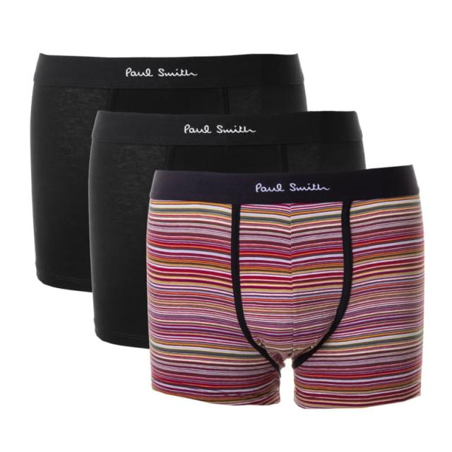 【新品】ポールスミス L・LLサイズ ボクサーパンツ 3枚 ポールスミス PAUL SMITH メンズ ボクサーパンツ 3枚セット 914C