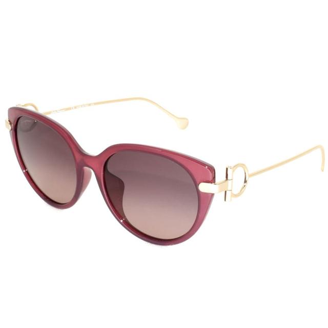 [即日発送]サルヴァトーレフェラガモ レディース サングラス/Salvatore Ferragamo アジアンフィット UVカット バタフライ型 サングラス 送料無料/込 ホワイトデーの通販は