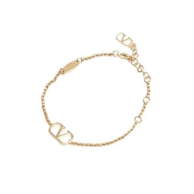 【超美品・定価10万】ヴァレンティノ　レディース　ブレスレット　バングル　Ｖロゴ 超美品・定価10万】ヴァレンティノ レディース ブレスレット