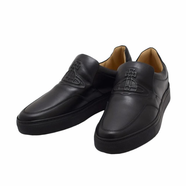 [即日発送]ヴィヴィアンウエストウッド レディース スリッポン スニーカー ローファー22cm〜22.5cm/VIVIENNE WESTWOOD CLASSIC SLIP-ON