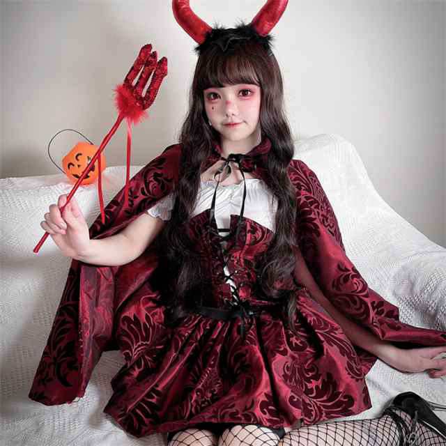 魔女 コスプレ ハロウィン 魔女仮装 衣装 ワンピース ミニワンピ 大人