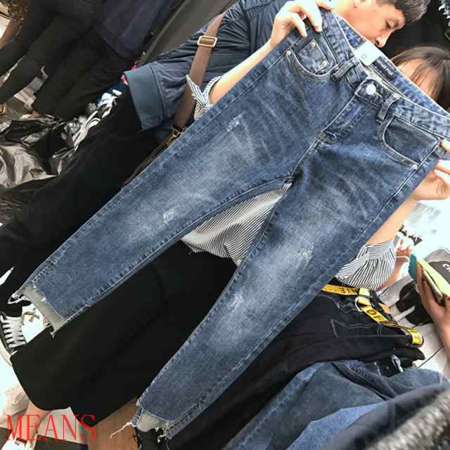 レディース デニム パンツ 通販 大きい サイズ 3XL 4XL ロング丈 袖