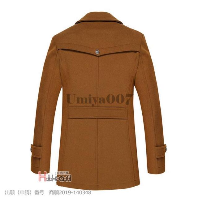 コート メンズ 40代 50代 アウター ビジネスコート チェスターコート 内衿脱着可 ウールコート 防寒 春服 冬服_11