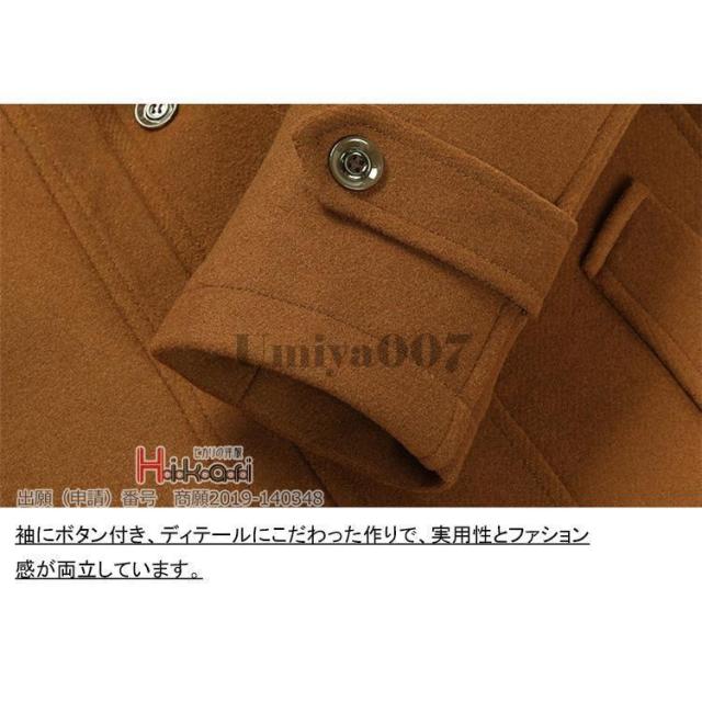 コート メンズ 40代 50代 アウター ビジネスコート チェスターコート 内衿脱着可 ウールコート 防寒 春服 冬服_16