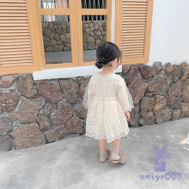 子供 女の子 プリンセス ワンピース スカート ピアノ 発表会レース ホワイト かわいい 子ども子供服 ピアノ 発表会 結婚式 入学式 入園式 卒業式 卒園式 七五三_2