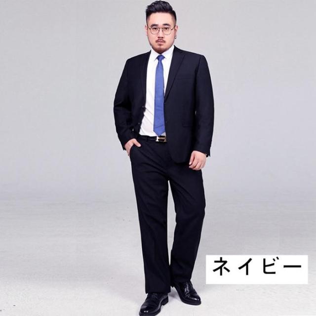 リクルート スーツ メンズ 洗える 上下ウォッシャブル 2ツボタン ビジネススーツ 大きいサイズ 就活 入社式 入学式_2