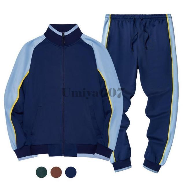 爆買 ジャージ 上下 メンズ セットアップ スウェット上下セット トラックジャケット+ジョガーパンツ 春服 春物