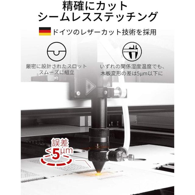 コースター 3D立体パズル ギア レーザー 木製 クラフト プレゼント おもちゃ オモチャ 知育玩具 男の子 女の子 大人 新年 ギフト 誕生日 クリスマス プレゼント_6