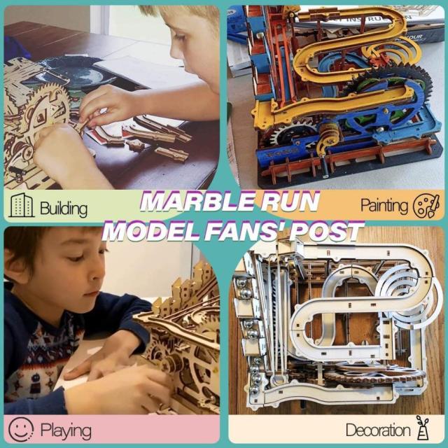 コースター 3D立体パズル ギア レーザー 木製 クラフト プレゼント おもちゃ オモチャ 知育玩具 男の子 女の子 大人 新年 ギフト 誕生日 クリスマス プレゼント_7