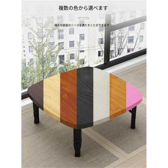 正方形畳テーブル 折りたたみテーブル センターテーブル ミニテーブル ローテーブル ベッドテーブルおしゃれ窓辺ローコーヒーテーブル/学習テーブル/ダイニング_13