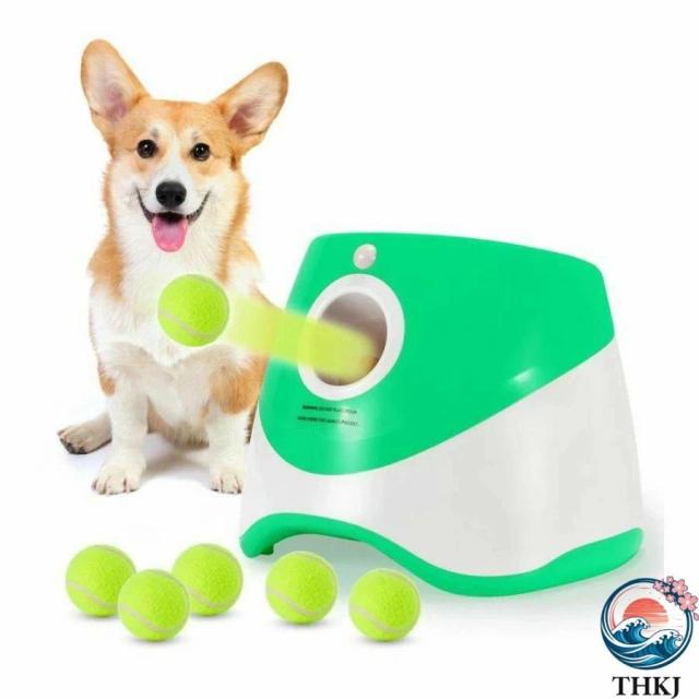 ペットボール投げ機 犬 自動 ボール 投げ機 犬 ボールランチャーペット用 屋内用 3モード 遠距離グリーンドッグ 自動ボールランチャー_11