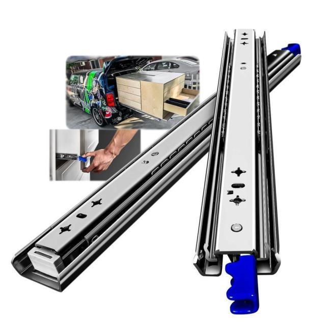 スライドレール 工業用スライドレール 250mm-1500mm 重量用引き出しスライド 伸縮式