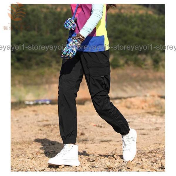トレッキングパンツ ロングパンツ レディース 登山ズボン クライミングパンツ アウトドアパンツ カーゴパンツ 長ズボン 山ガール 防撥水 通気速乾 春_15