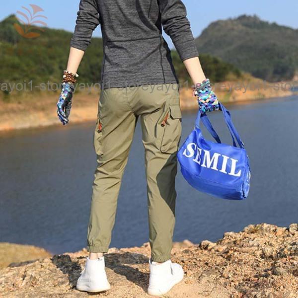 トレッキングパンツ ロングパンツ レディース 登山ズボン クライミングパンツ アウトドアパンツ カーゴパンツ 長ズボン 山ガール 防撥水 通気速乾 春_4