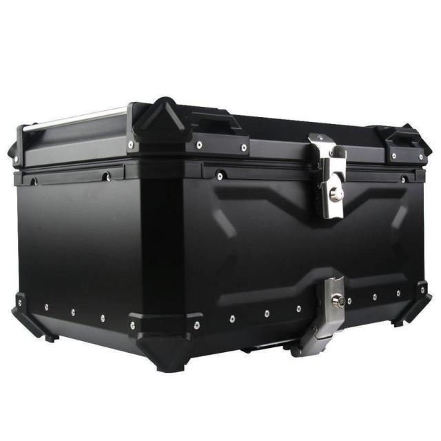 リアボックス バイク 25/36/45/55/65/80/100L ケース アルミ製品 ブラック シルバー 大容量 ツーリング 持ち運び可能