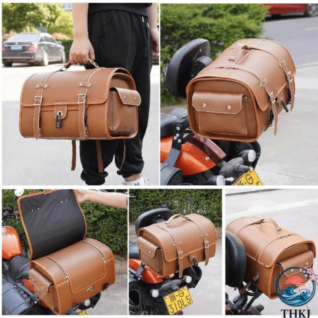 バイク用リアボックス 大容量 33L バイク リアバッグ ップケース バイクケース バイクボックス オートバイボックス 盗難防止ロック付き 着脱簡単 防犯対策 防水_2