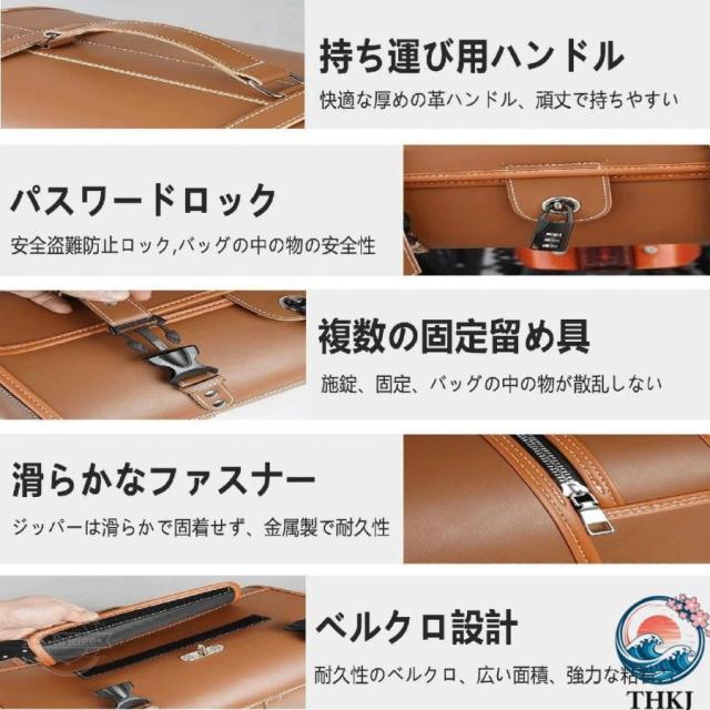 バイク用リアボックス 大容量 33L バイク リアバッグ ップケース バイクケース バイクボックス オートバイボックス 盗難防止ロック付き 着脱簡単 防犯対策 防水_4