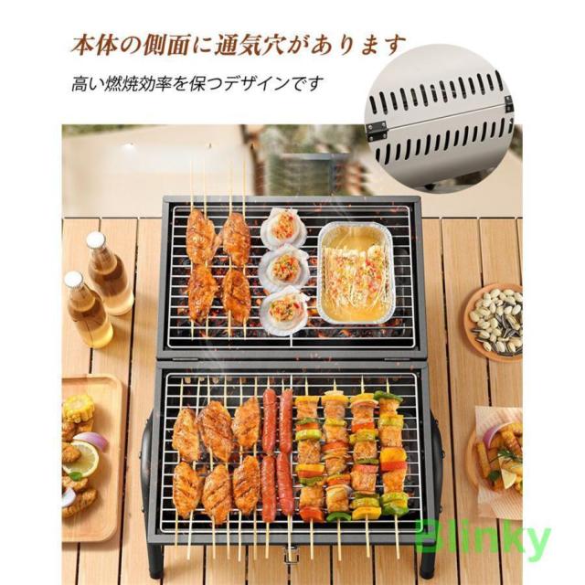 バーベキュー バーベキューグリル 卓上 ドラム缶 BBQ BBQグリル キャンプ アウトドア キャンプ用品　小型 蓋付き_2
