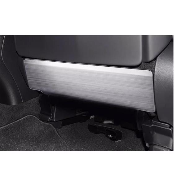 新型ランドクルーザー ランクル300 LC300 金属シートバックキックプロテクター シートマット_2