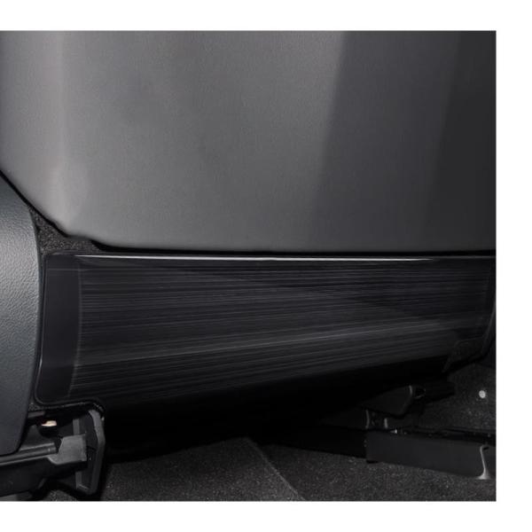 新型ランドクルーザー ランクル300 LC300 金属シートバックキックプロテクター シートマット_5
