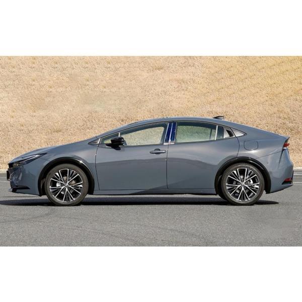 新型プリウス プリウス60系 5代目プリウス PHEV ZVW60 ZVW65 MXWH60 MXWH6パーツ 外装 アクセサリードア差しモール ドアピラーガーニッシュ_1