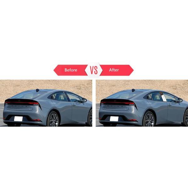 新型プリウス プリウス60系 5代目プリウス PHEV ZVW60 ZVW65 MXWH60 MXWH6パーツ 外装 アクセサリードア差しモール ドアピラーガーニッシュ_8