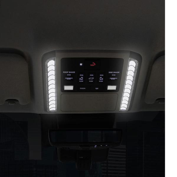 新型アルファード40系 AAHH40W AAHH45W ヴェルファイア40系 TAHA40W TAHA45W Z E LEDフロントルームランプ フロントルームイルミ_1