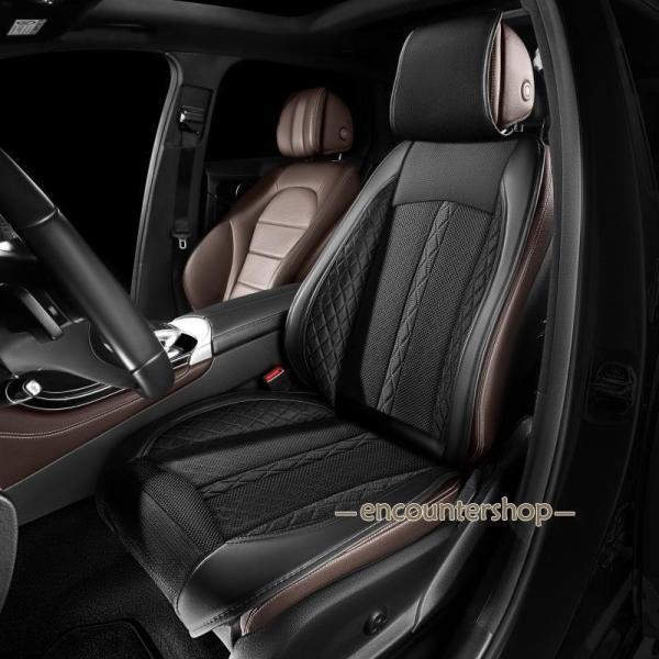 クールシート 車 シートクーラー 車用 シートベンチレーション シートファン カーシートカバー ファン付き 通気性 自動車自動送風/停止機能席 USB_1