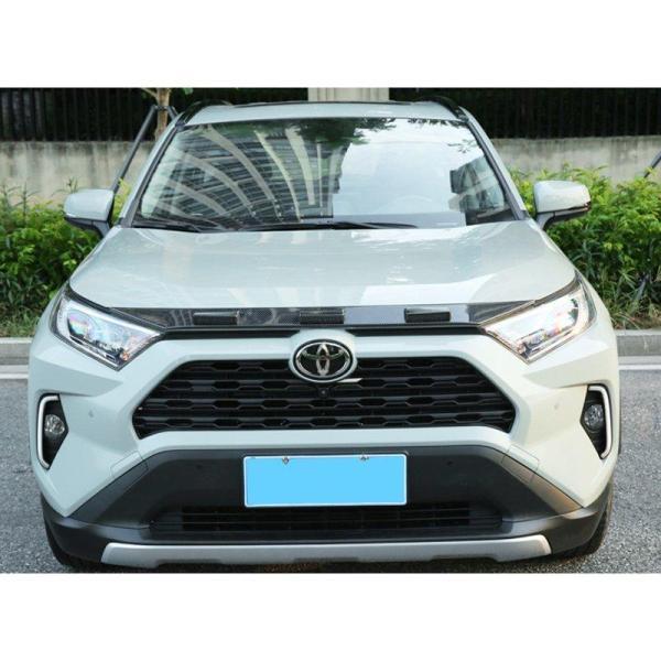 新型rav4 50系 ニュー RAV4 カスタム パーツ アクセサリー rav4 ボンネットガーニッシュ フロントガーニッシュ FV045_3
