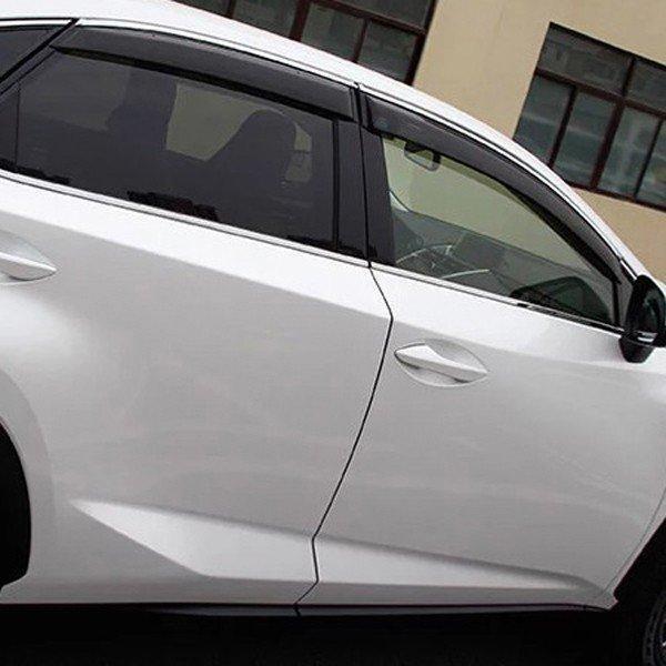 レクサス NX ハイブリット カスタム パーツ アクセサリー LEXUS NX 200t 300h 用品 ドアバイザー LN007
