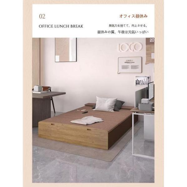 アコーディオンベッド ペーパーベッド シングル 組み立て 簡単 マットレス付き 伸縮式 隙間収納 シンプル 撥水加工 紙製ベッド 省スペース 来客用 1人暮らし 折_10