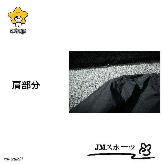 スカジャン 長袖 メンズジャケット 刺繍 ミリタリー カジュアル 風神雷神 横須賀風 バイクジャンパー　黒　秋冬物 ポイント消化_10