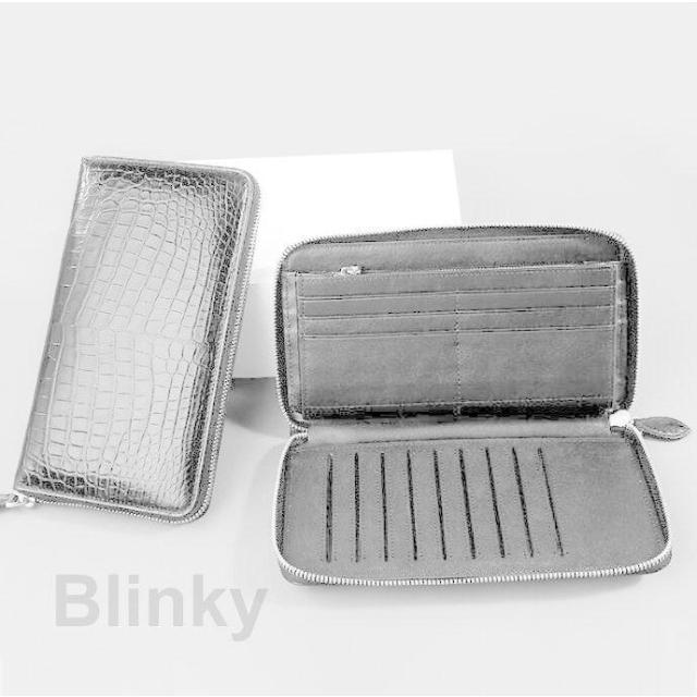 本革 ワニ革 長財布 財布 束入 メンズ財布 レディース財布 クロコダイル革 鰐革 無双仕様 小銭入れ カード_1