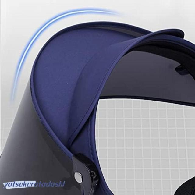 サンバイザー レディース 自転車用 UVカット レインハット 帽子 日焼け対策 紫外線対策 UPF50+ レインバイザー 男女兼用 防雨風_10