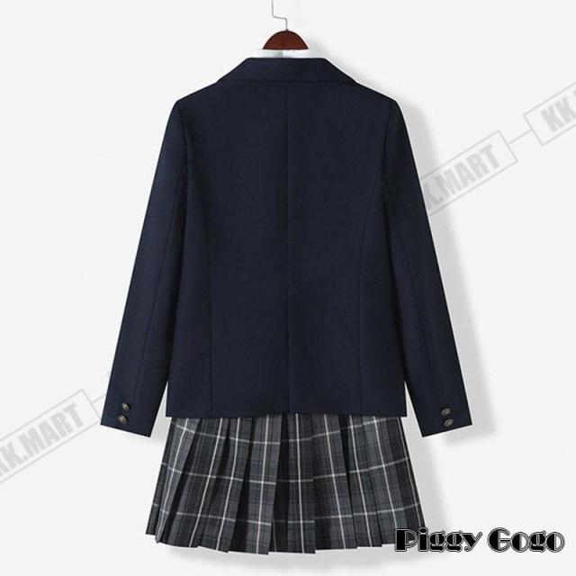 スーツ制服 高校生 女の子 女子 入学式 卒業式 4点セット ジャケット スカート シャツ ネクタイレギュラーブレザー 衣装 プリーツ スカート 女装 服 ドレス_6