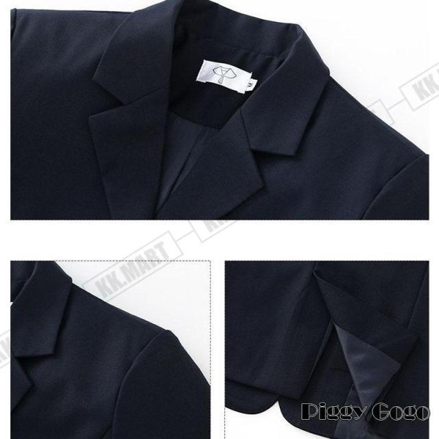 スーツ制服 高校生 女の子 女子 入学式 卒業式 4点セット ジャケット スカート シャツ ネクタイレギュラーブレザー 衣装 プリーツ スカート 女装 服 ドレス_7