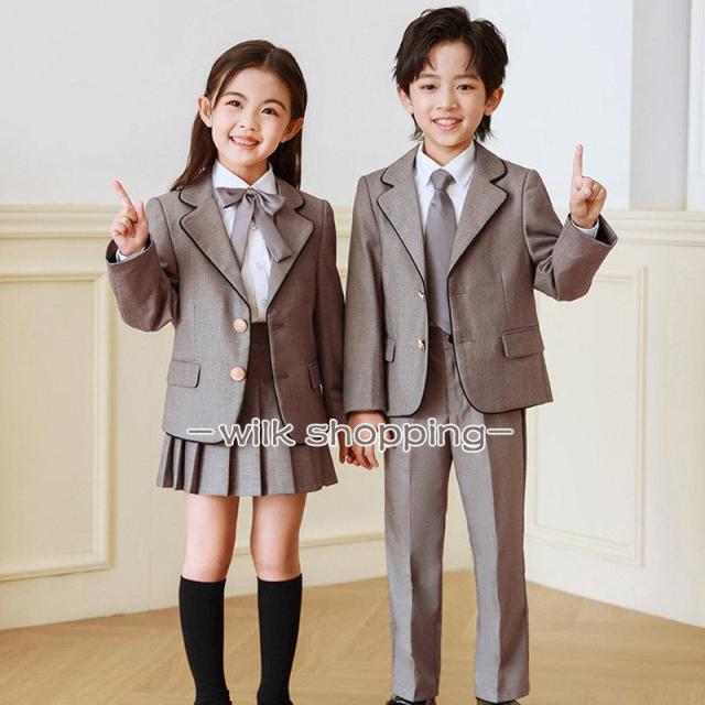 入学式 スーツ 女の子 卒園式 卒業式 小学生 大きいサイズ ゆったりサイズ 入園式 子供服 フォーマル スーツ キッズ 制服 可愛い おしゃれ 幼稚園 中学生 発表会