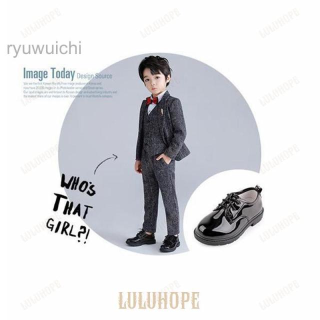 制服 キッズセット スクール 春 秋 冬 入学式 卒業式 長袖 男の子 マスタード グレー 小学生 幼稚園 発表会 生日会 演奏会 セットアップ_3
