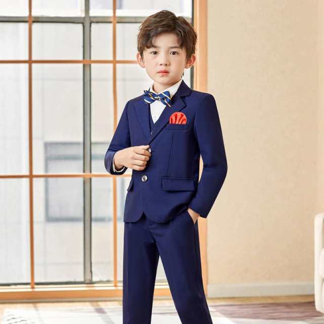 まとめて男児スーツ130キッズ服男の子用(90cm~)