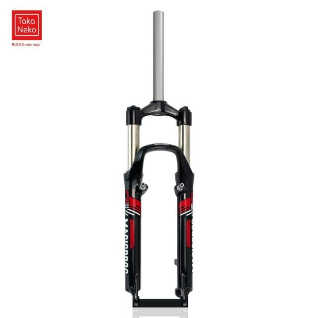 26 インチ MTB フロントサスペンション フォーク 1-1/8 アルミニウム合金 マウンテン バイク フロント フォーク トラベル 100mm ツーリング 自転車 フォーク 手