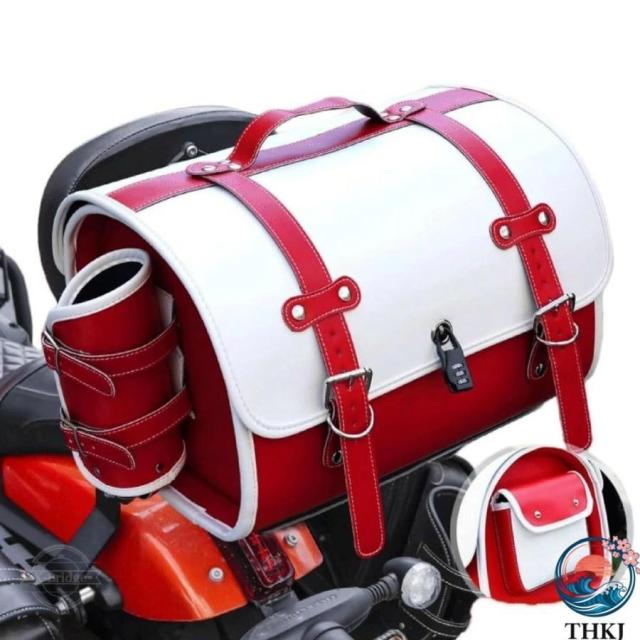 バイク用リアボックス 大容量 33L バイク リアバッグ ップケース バイクケース バイクボックス オートバイボックス 盗難防止ロック付き 着脱簡単 防犯対策 防水