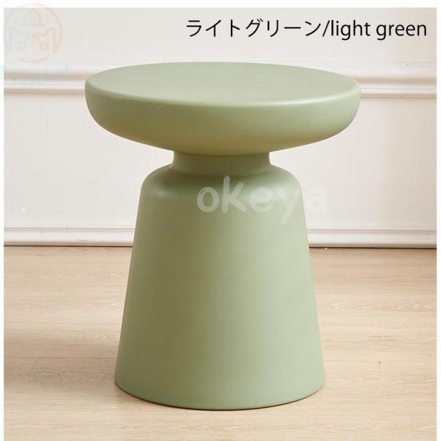 丸サイドテーブル くびれデザイン ミニテーブル ナイトテーブル 子供部屋 ソファ横にもキッズルームにも、可愛く置ける丸型ソファサイドテーブル_4