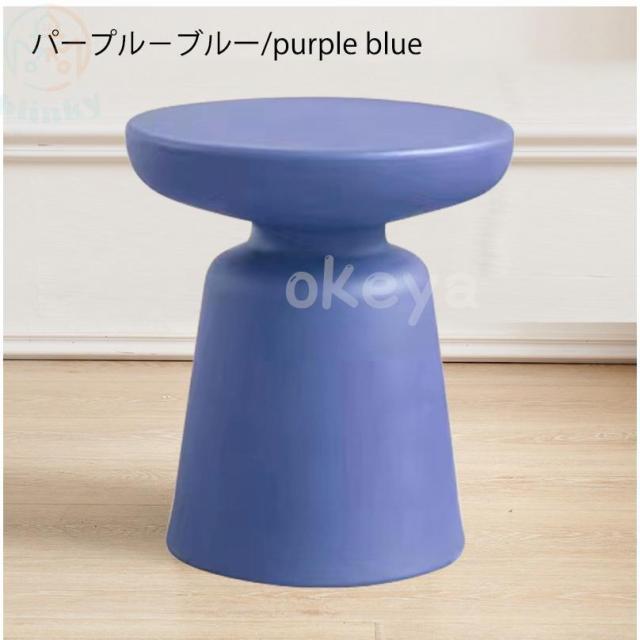 丸サイドテーブル くびれデザイン ミニテーブル ナイトテーブル 子供部屋 ソファ横にもキッズルームにも、可愛く置ける丸型ソファサイドテーブル_9