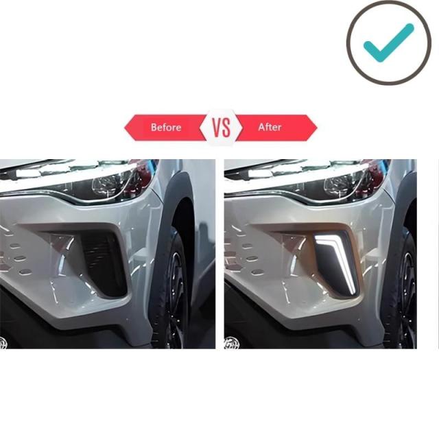 新型カローラ差し交わす LEDデイライト カローラ差し交わす10系 組みかえる型 オシャレ お洒落 カスタム 飾りつけ 一部分